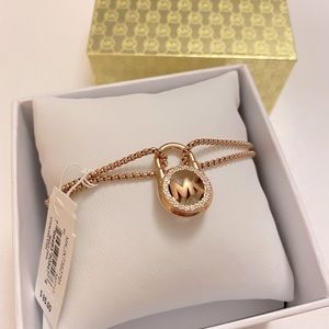 NWT MK Rosegold Tone Bracelet